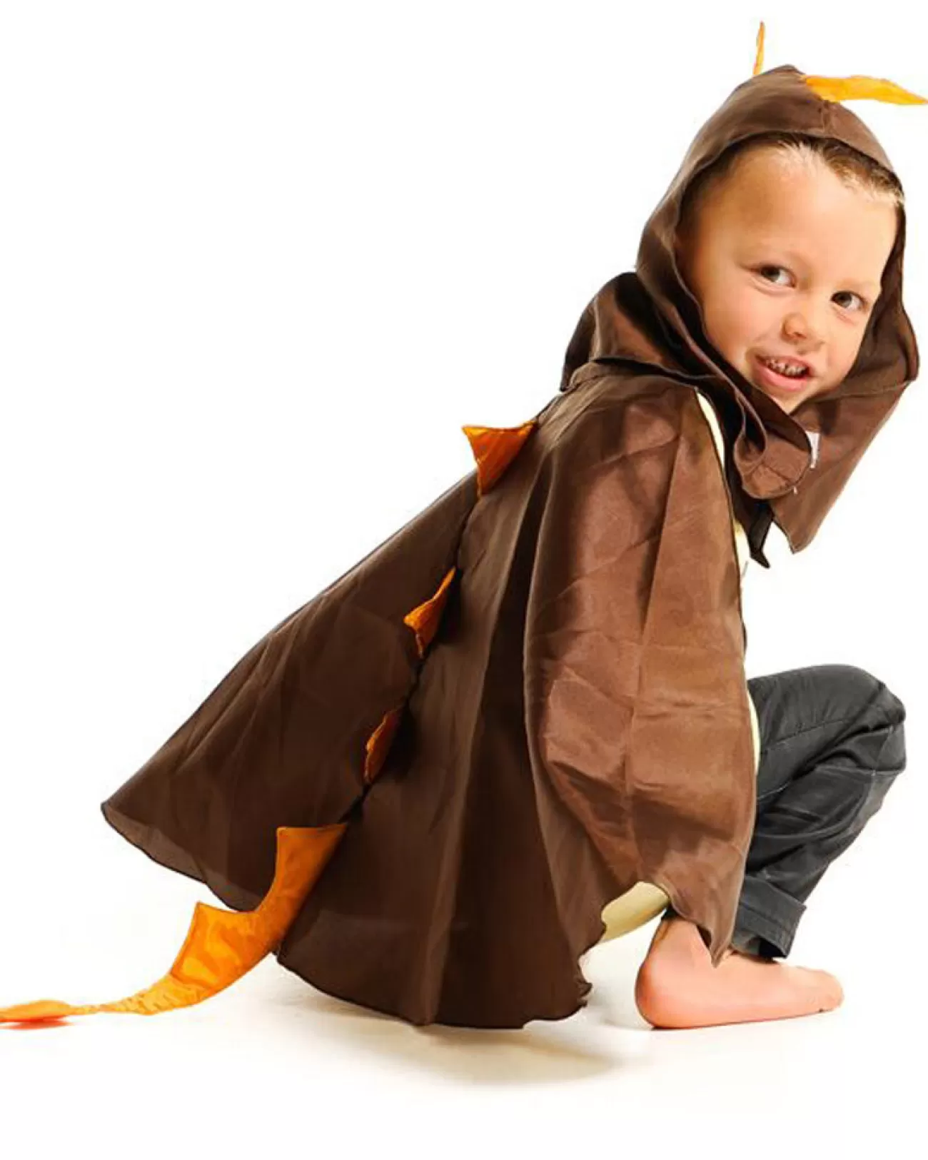 Fairy Girls Stegosaurus Dinosaur Kids Cape> Halloween Capes