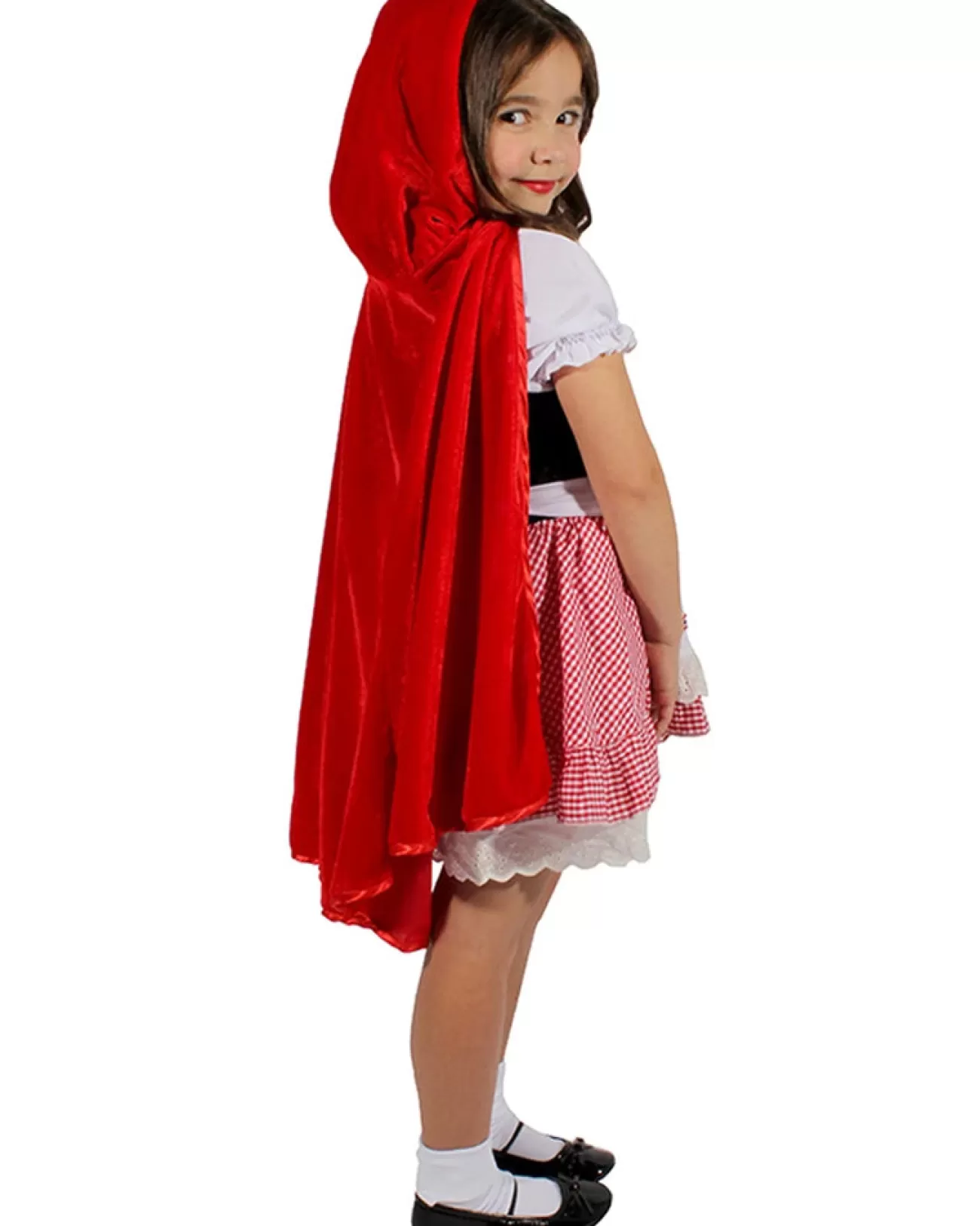 * Storybook Red Riding Hood Deluxe Girls Cape> Halloween Capes