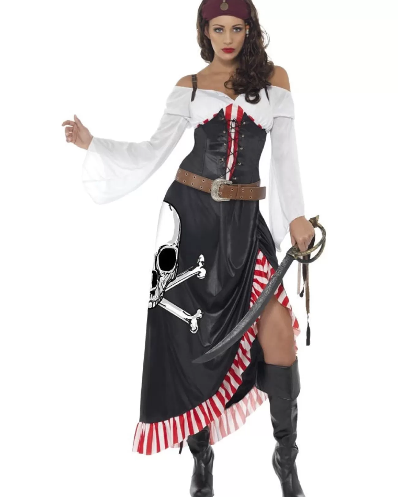 Smiffys Sultry Swashbuckler Womens Costume>Women Women's Costumes