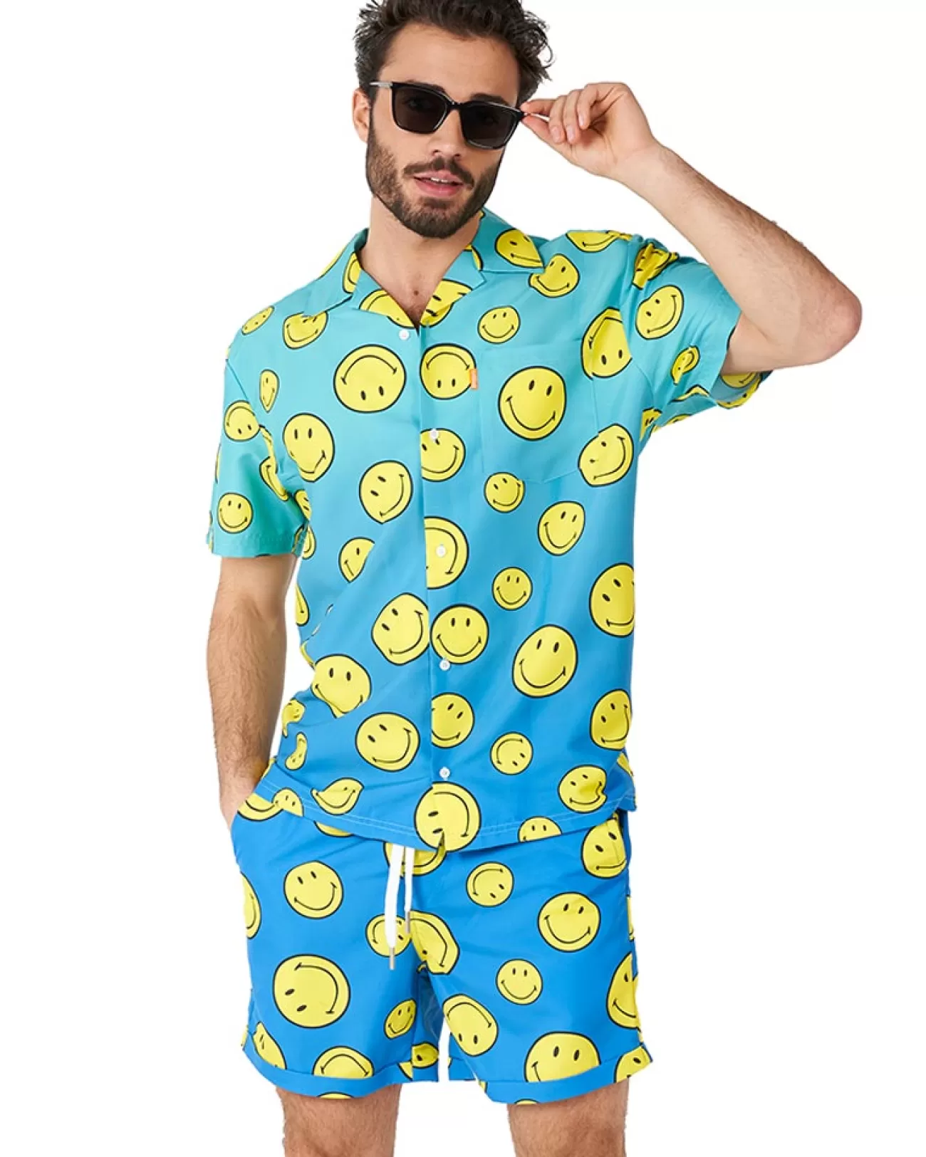 Opposuits Summer Smiley Fade Opposuit Mens Swim Suit> Opposuits