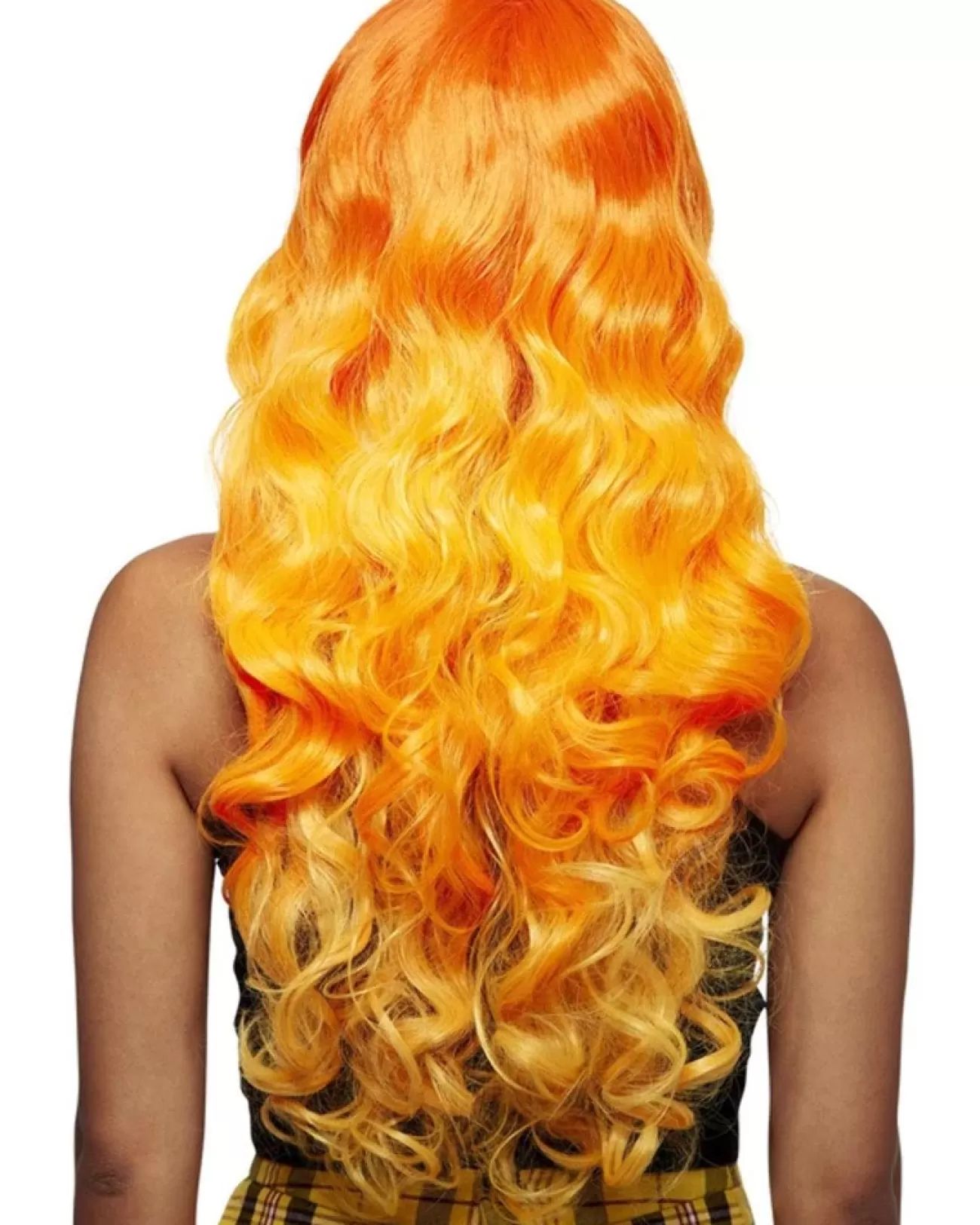 Smiffys Sunrise Orange Wig> Halloween Wigs