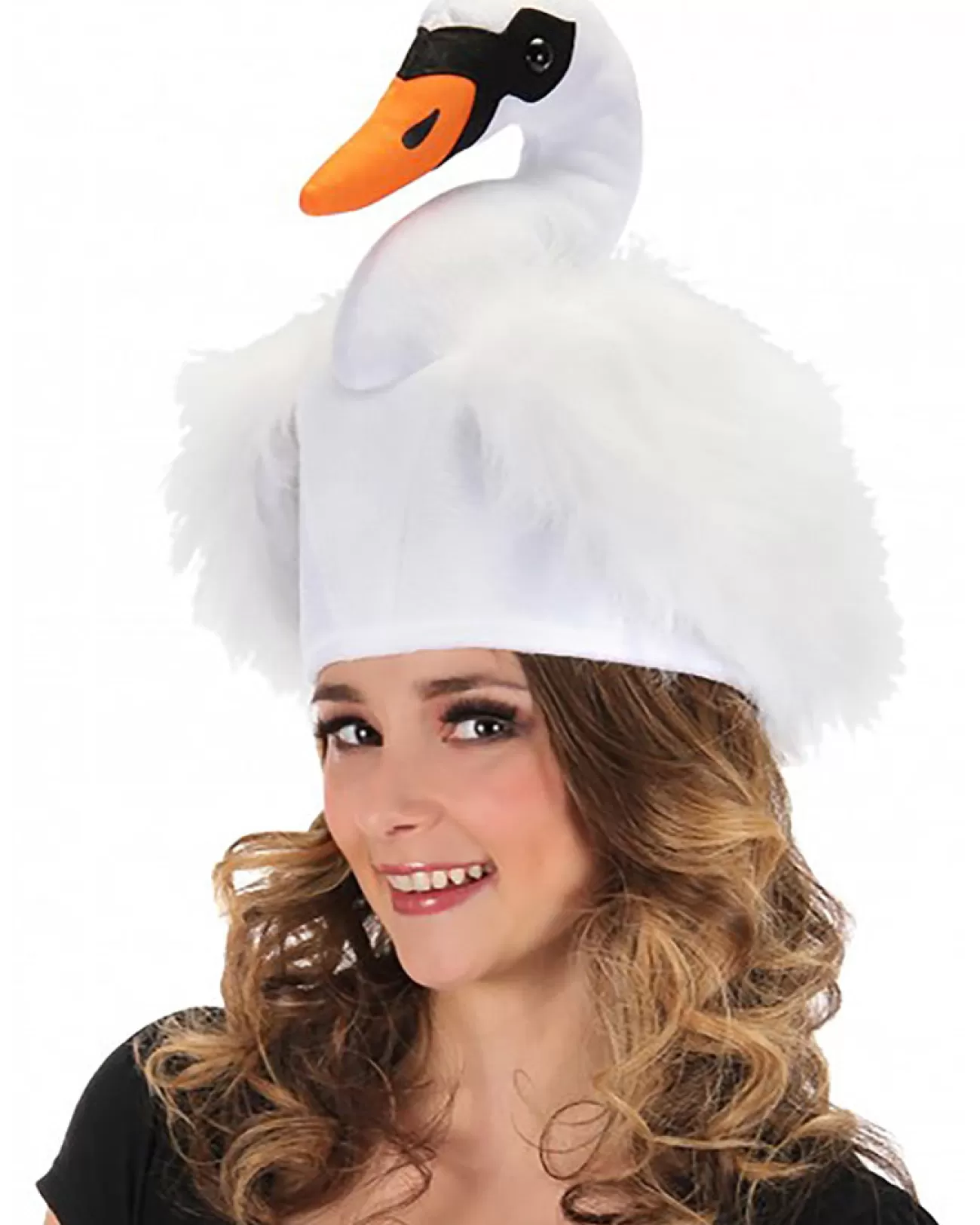 Elope Swan Plush Deluxe Hat> Halloween Hats