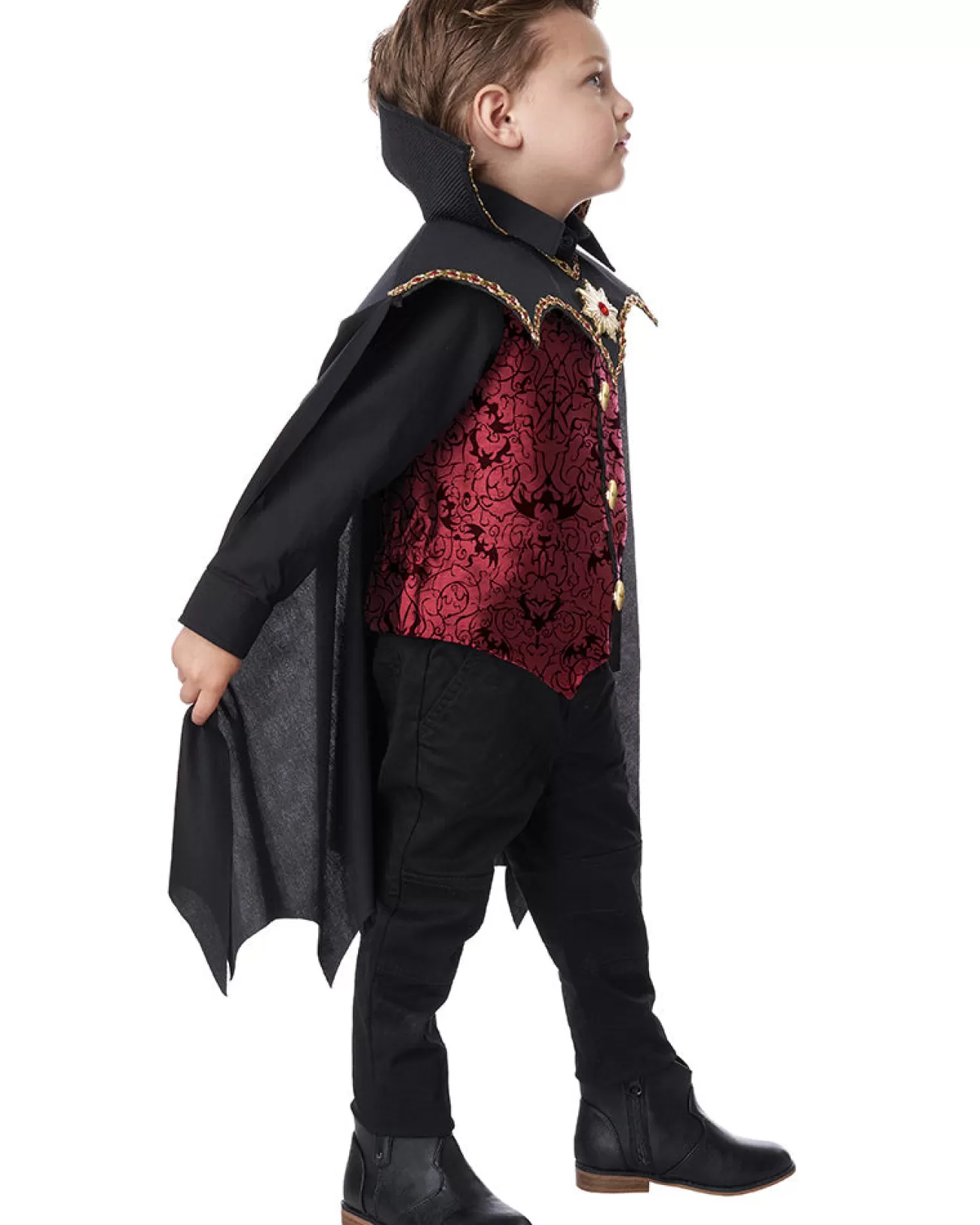 California Costumes Swanky Vampire Toddler Boys Costume>Kids Kids Costumes