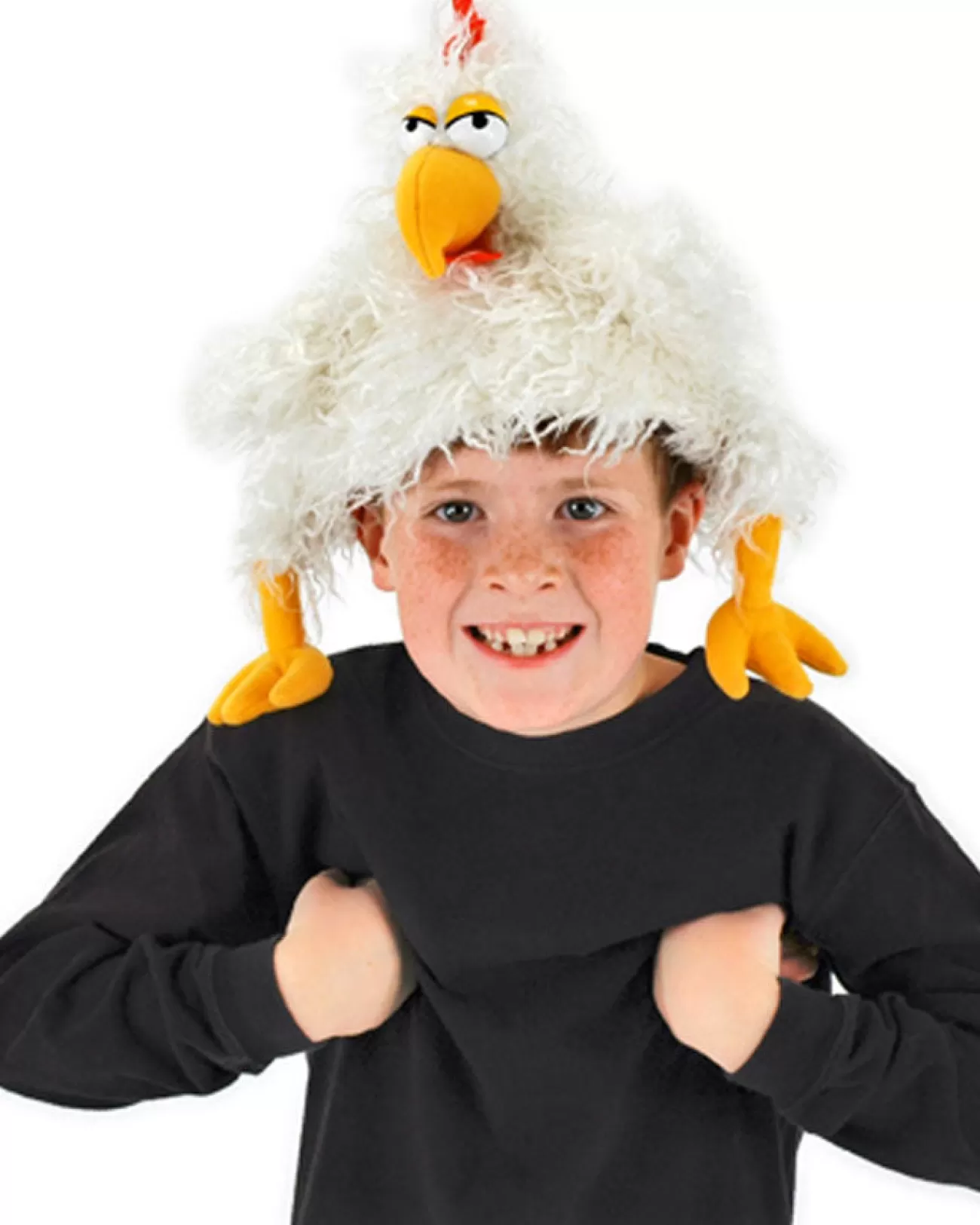 Elope The Clucker Adult And Child Puppet Hat> Halloween Hats