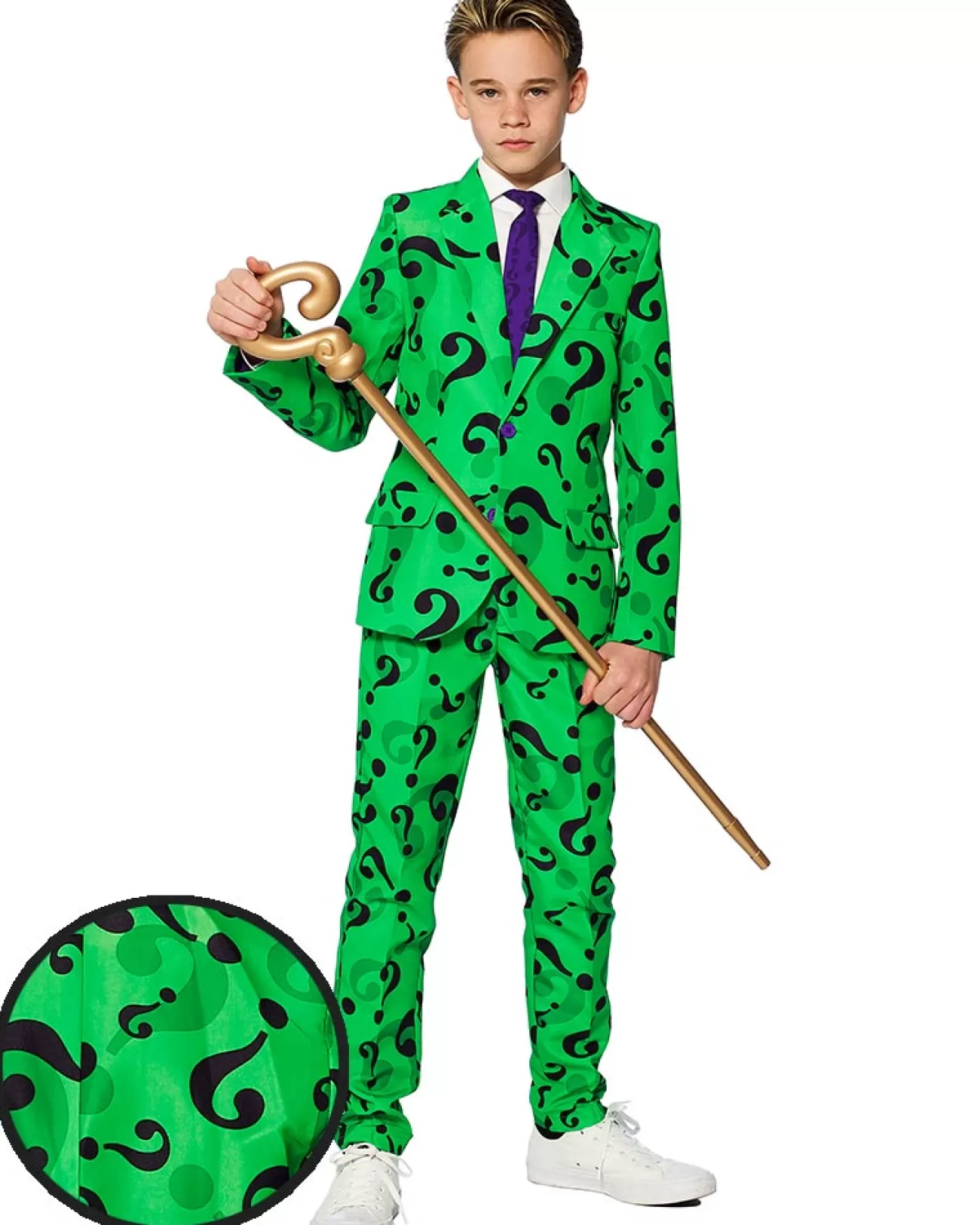 Opposuits The Riddler Boys Suitmeister>Kids Kids Costumes