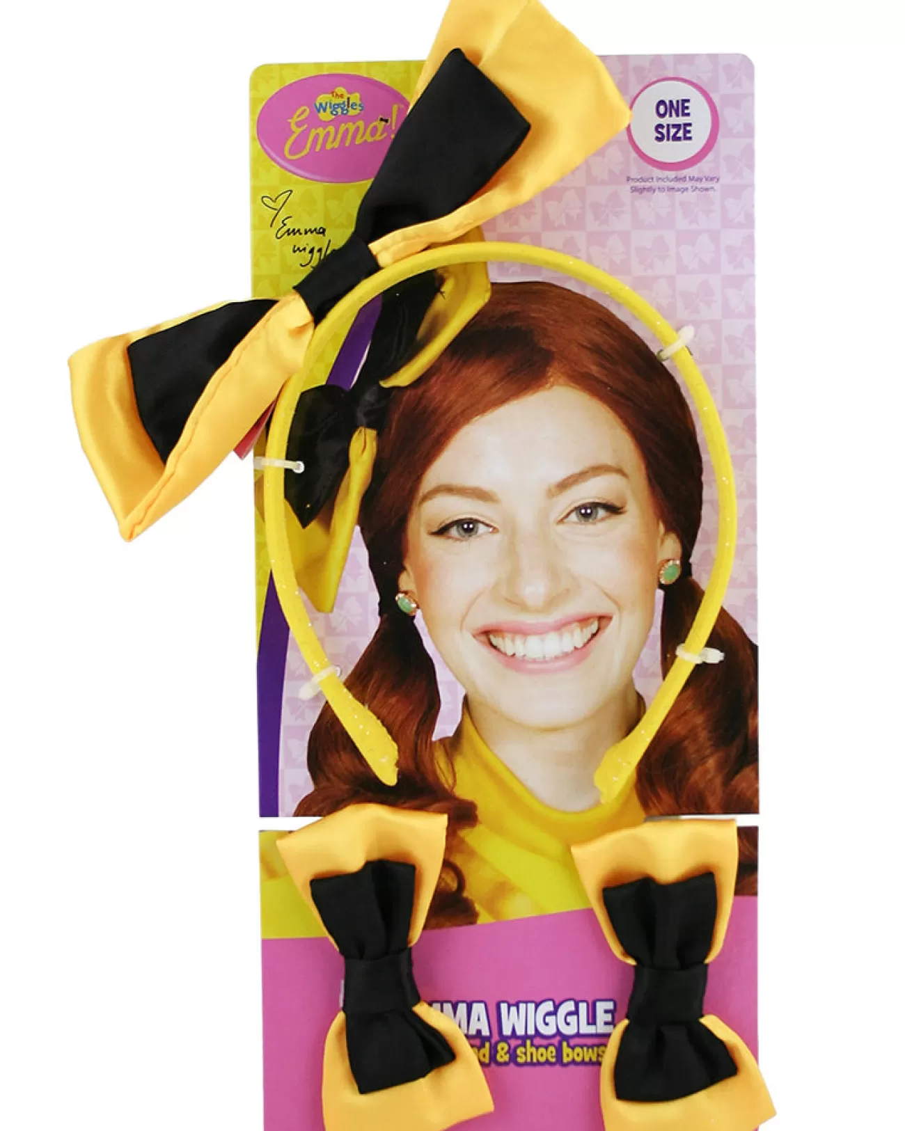 Rubies The Wiggles Headband And Shoe Bows Girls Costume Set> Halloween Hats