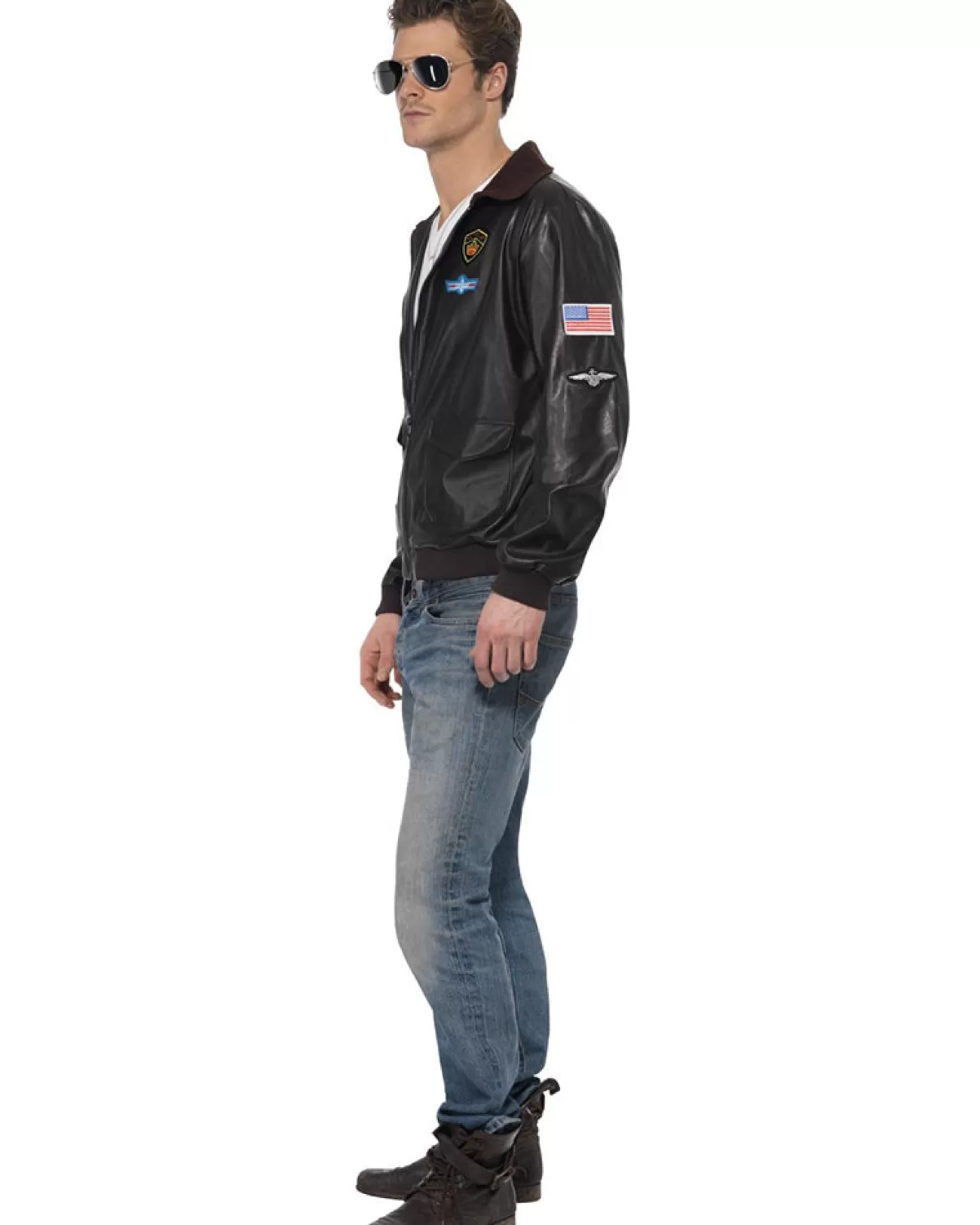 Smiffys Top Gun Mens Jacket>Men Men's Costumes