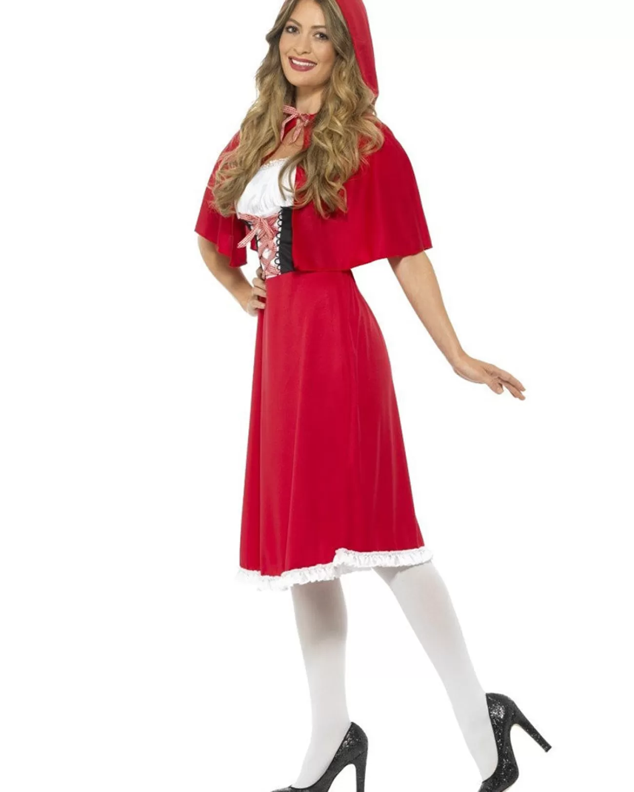 Smiffys Traditional Red Riding Hood Womens Costume>Women Women's Costumes