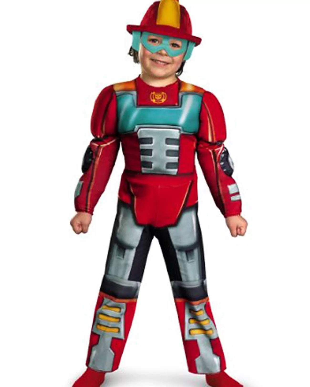 Disguise Transformers Heatwave Rescue Bot Muscle Toddler Costume>Kids Kids Costumes