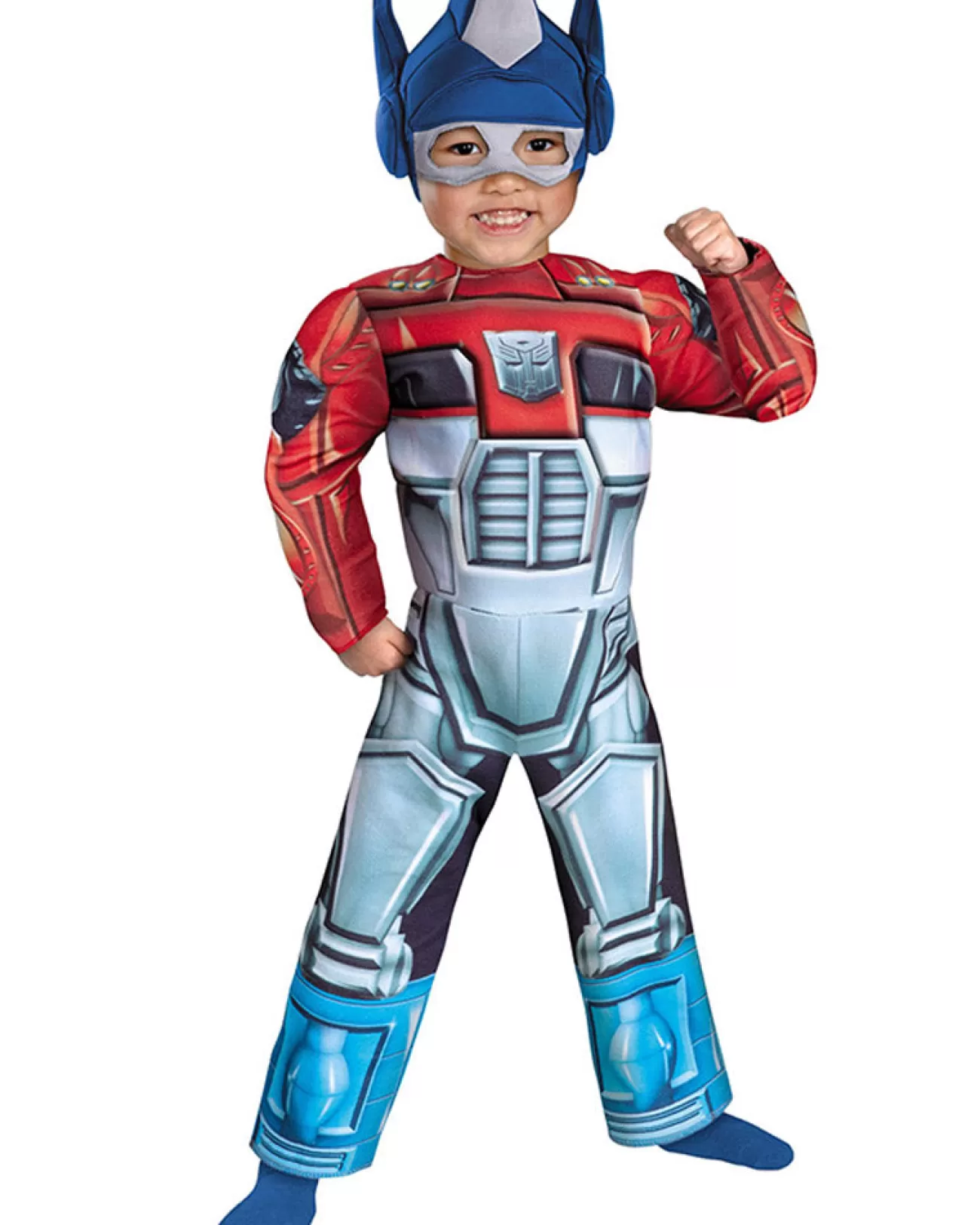 Disguise Transformers Optimus Prime Rescue Bot Muscle Toddler Costume>Kids Kids Costumes