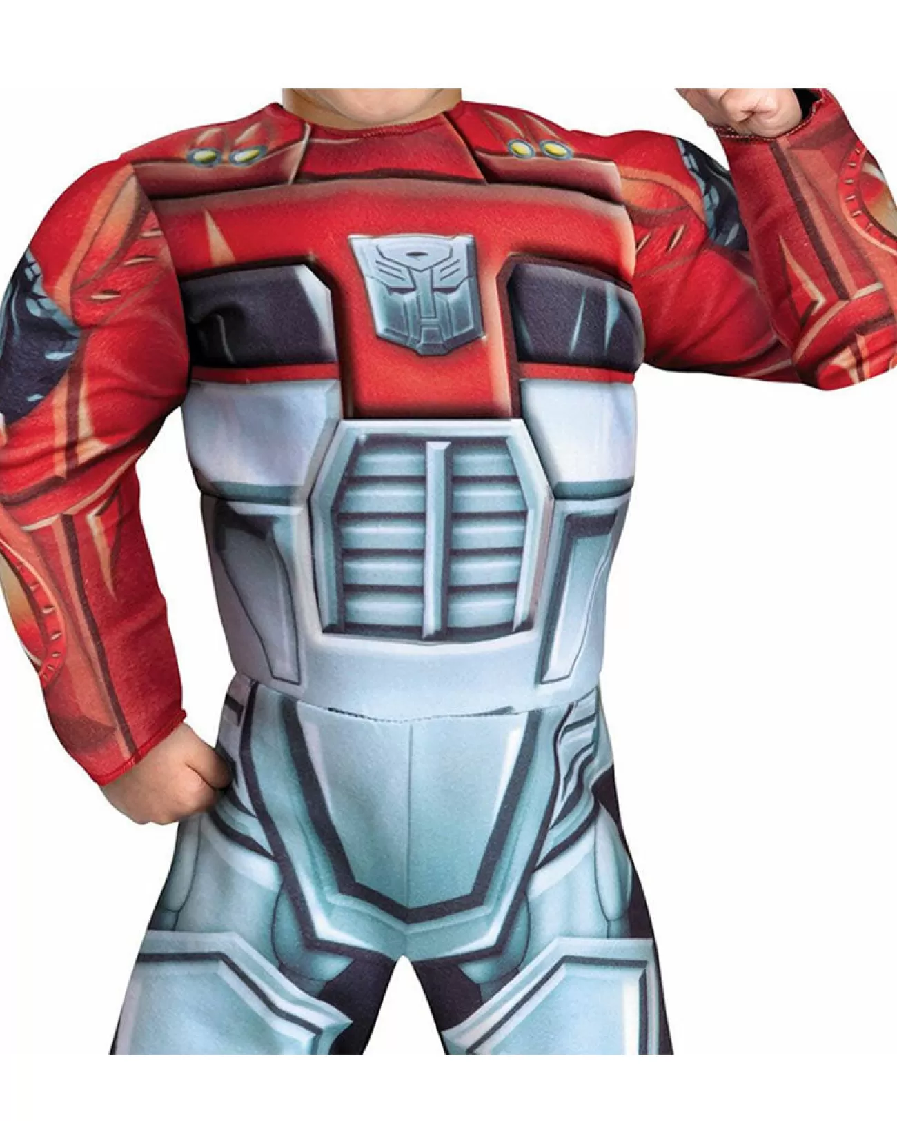 Disguise Transformers Optimus Prime Rescue Bot Muscle Toddler Costume>Kids Kids Costumes