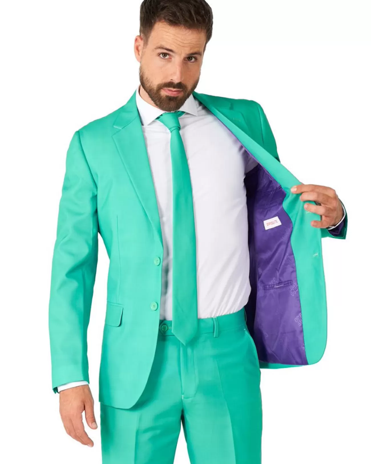 Opposuits Trendy Turquoise Opposuit Premium Mens Suit> Opposuits