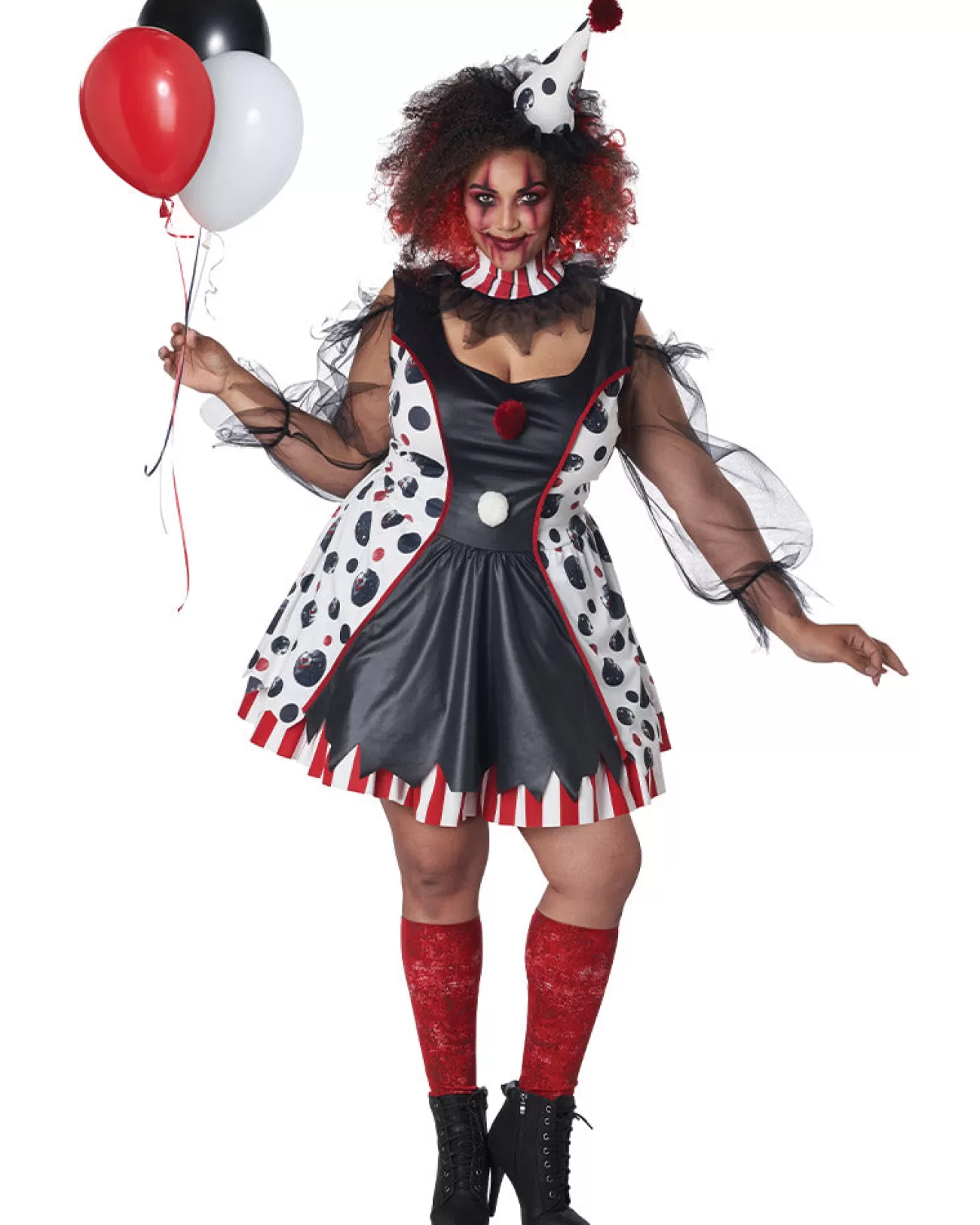 California Costumes Twisted Clown Womens Plus Size Costume>Women Women's Costumes