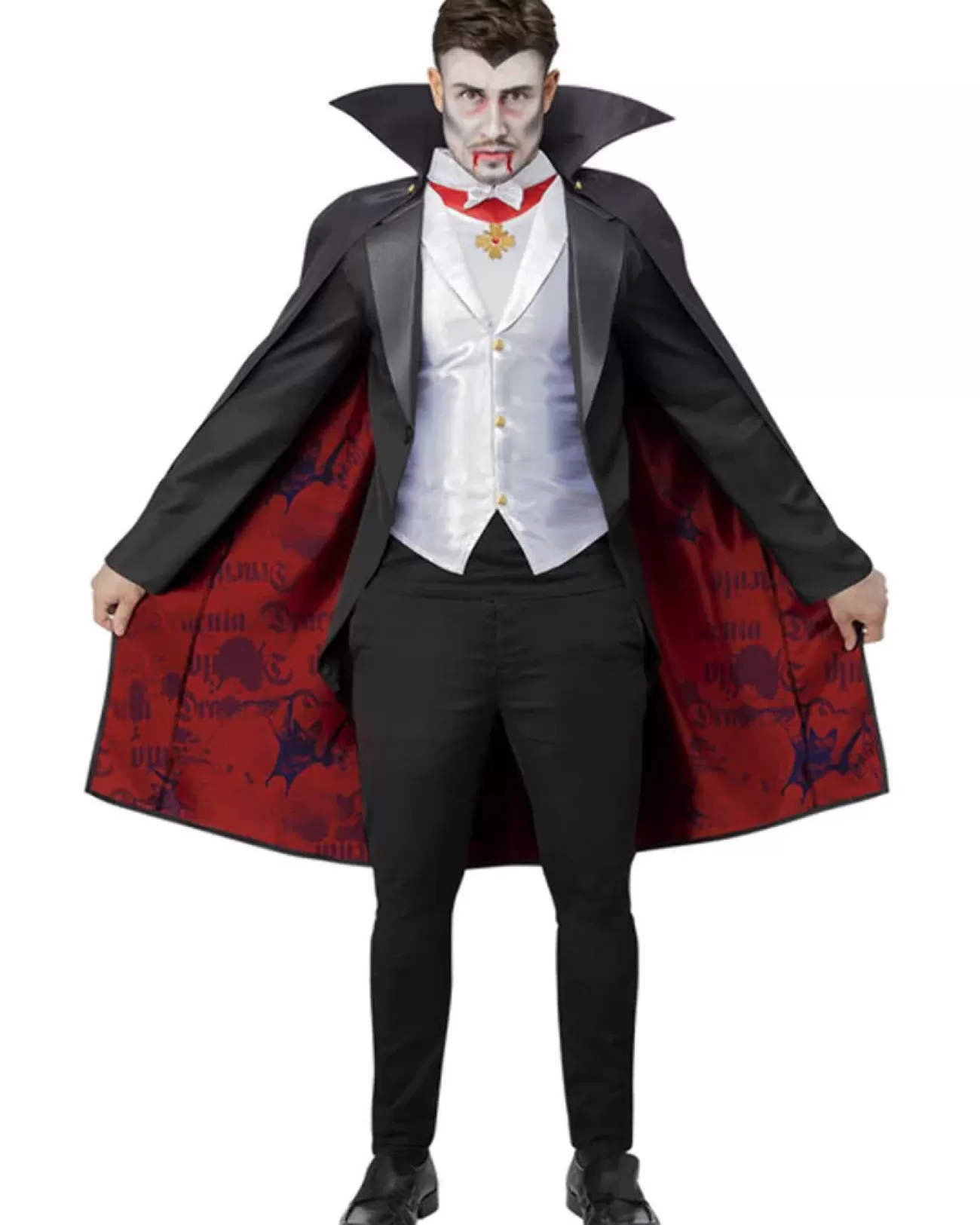 Smiffys Universal Studios Monsters Dracula Vampire Deluxe Mens Costume> Horror Movies