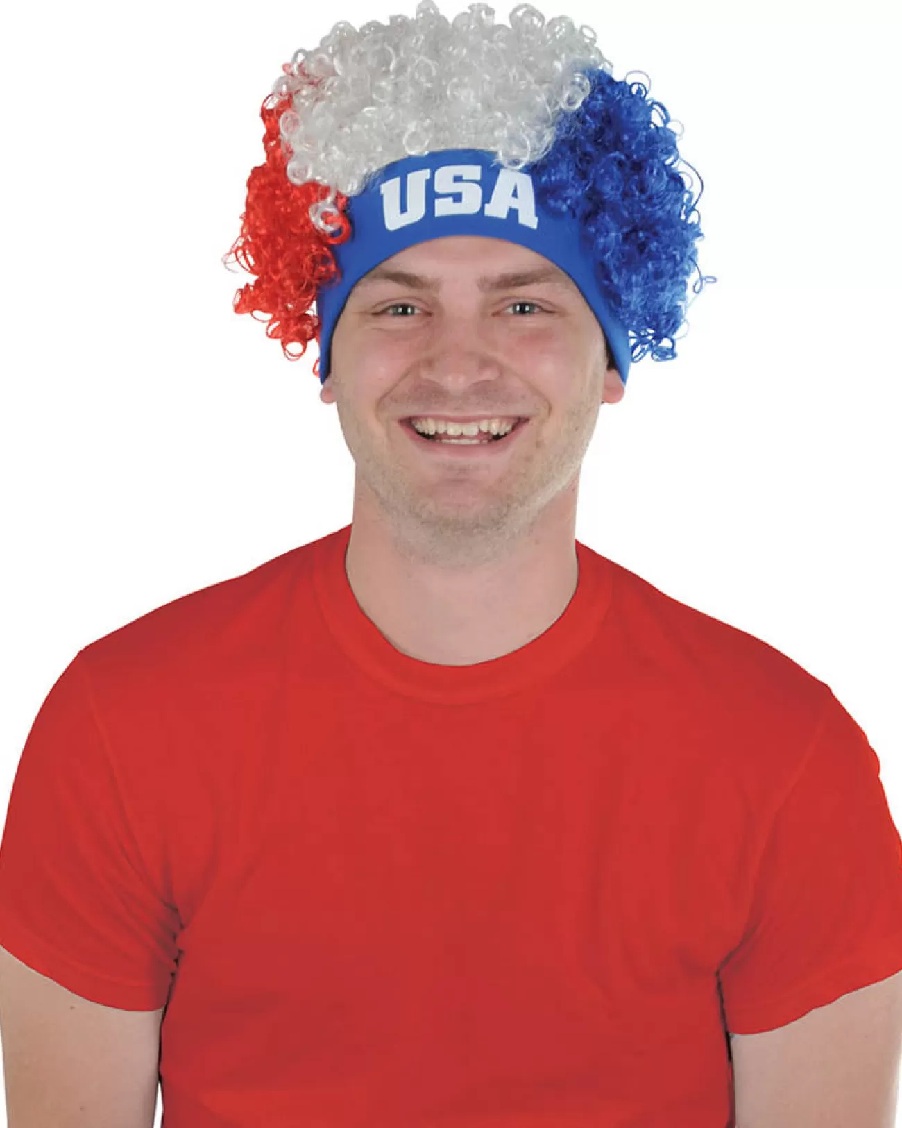 Beistle Usa Wig With Sweatband> Halloween Wigs