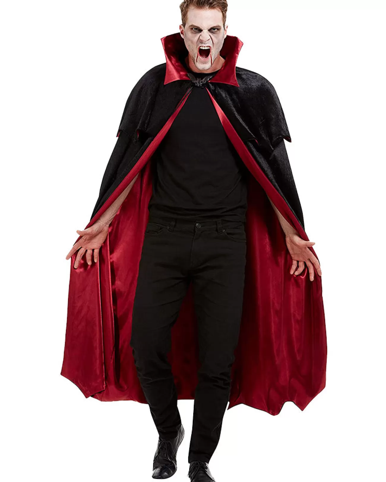 Smiffys Vampire Deluxe Cape> Halloween Accessories