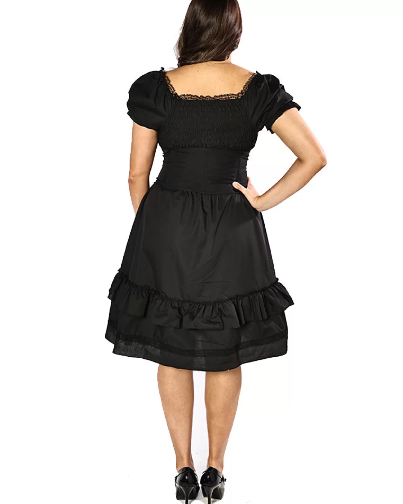 * Vintage Victorian Black Corset Womens Plus Size Dress>Women Women's Costumes