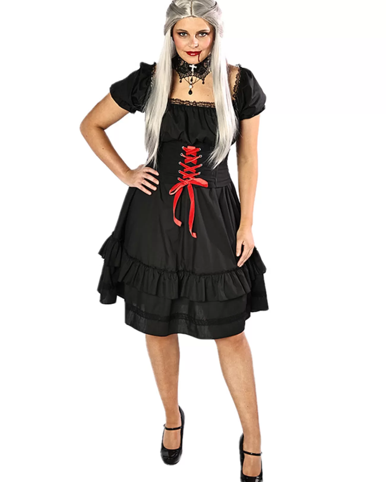 * Vintage Victorian Black Corset Womens Plus Size Dress>Women Women's Costumes