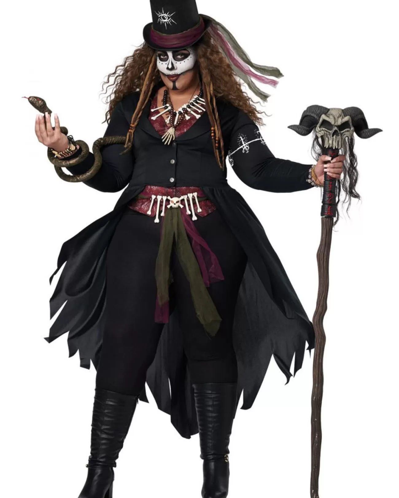 California Costumes Voodoo Magic Womens Plus Size Costume>Women Women's Costumes