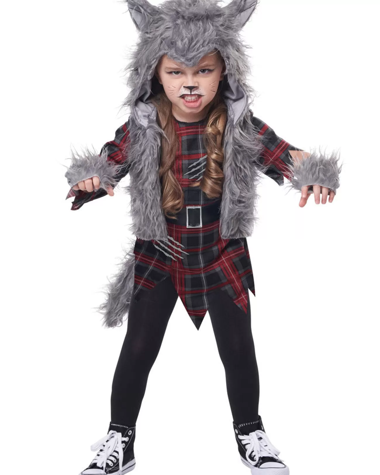 California Costumes Wee Wolf Toddler Girls Costume>Kids Kids Costumes