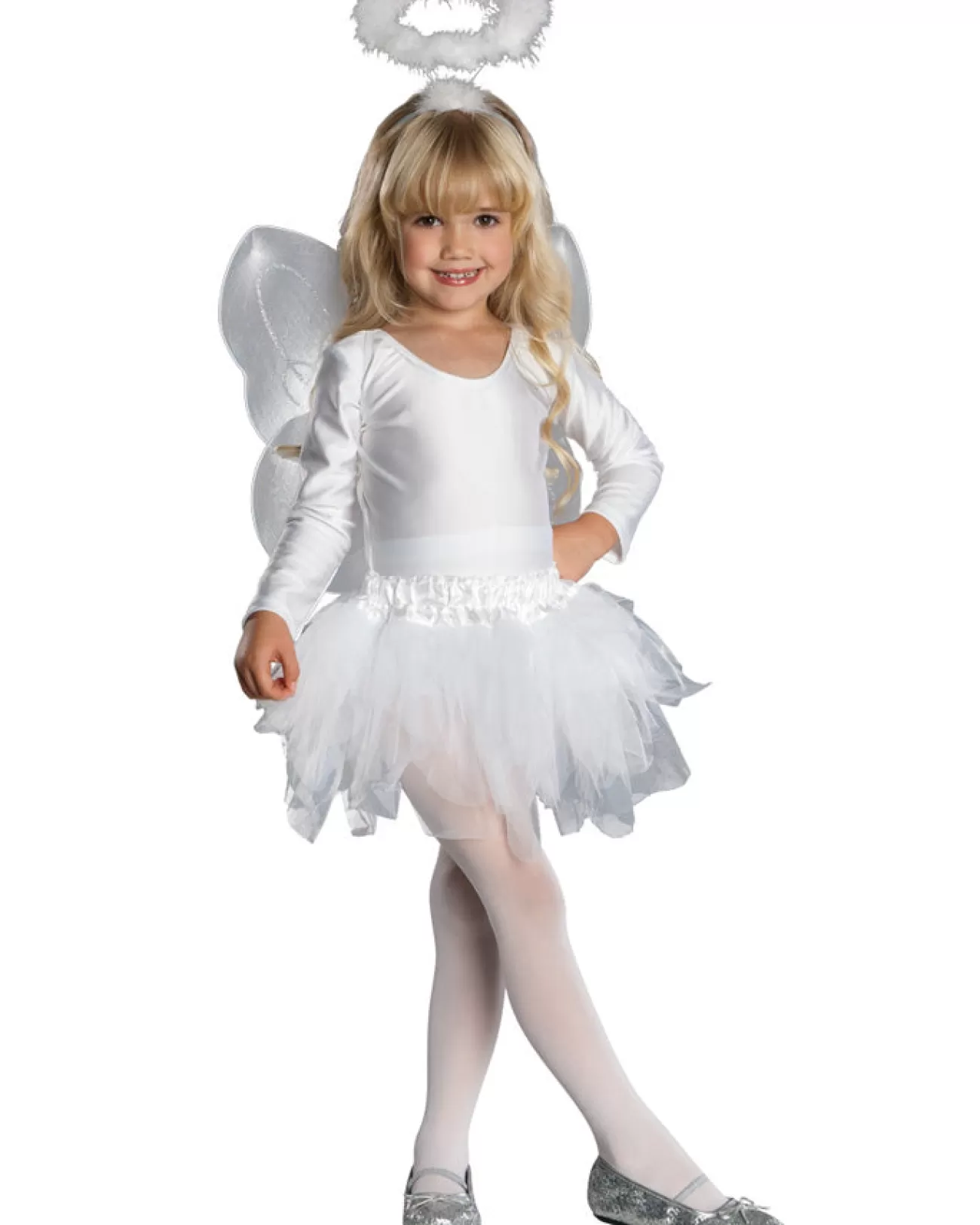 Rubies White Angel Girls Costume> Devils &Amp; Angels