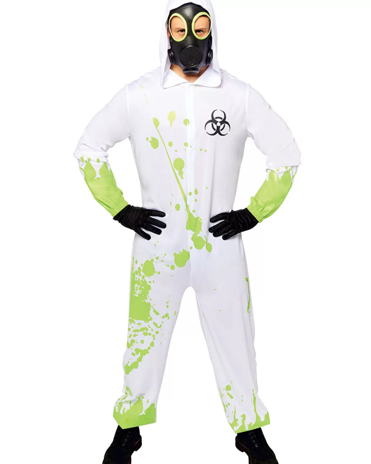 Amscan AU White Hazmat Suit Mens Costume>Men Men's Costumes