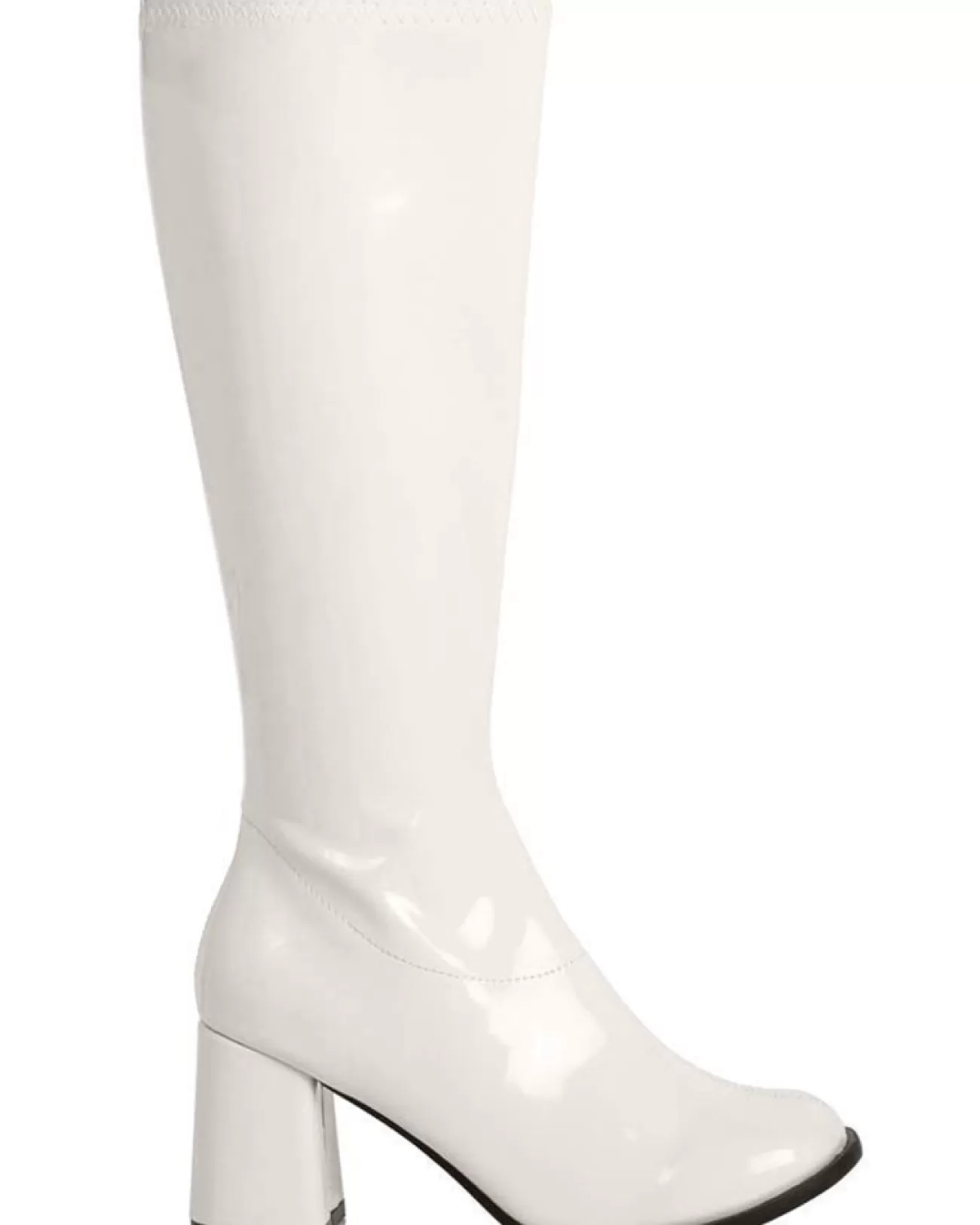 Ellie Shoes White Patent Go Go Womens Boots> Saints &Amp; Sinners