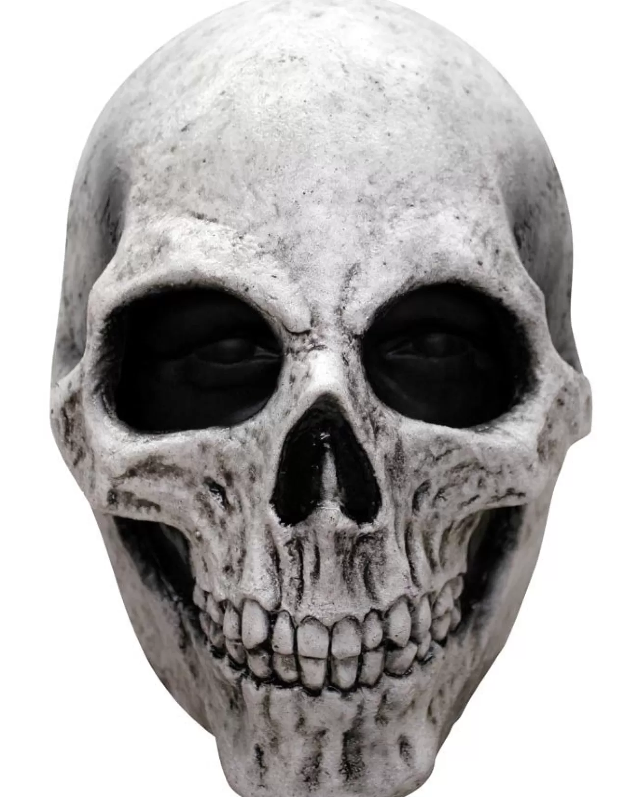 Ghoulish Productions White Skull Halloween Mask> Halloween Masks