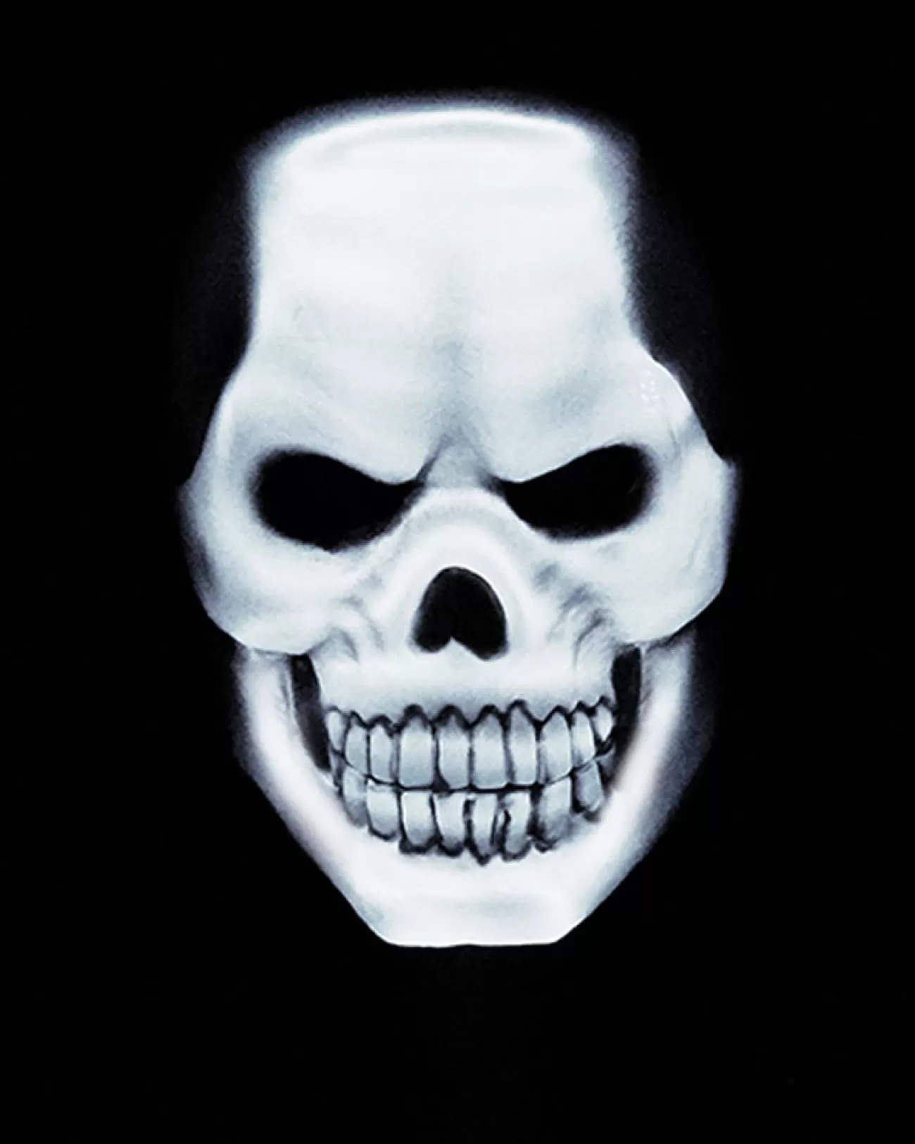 California Costumes White Skull Light Up Mask> Halloween Masks