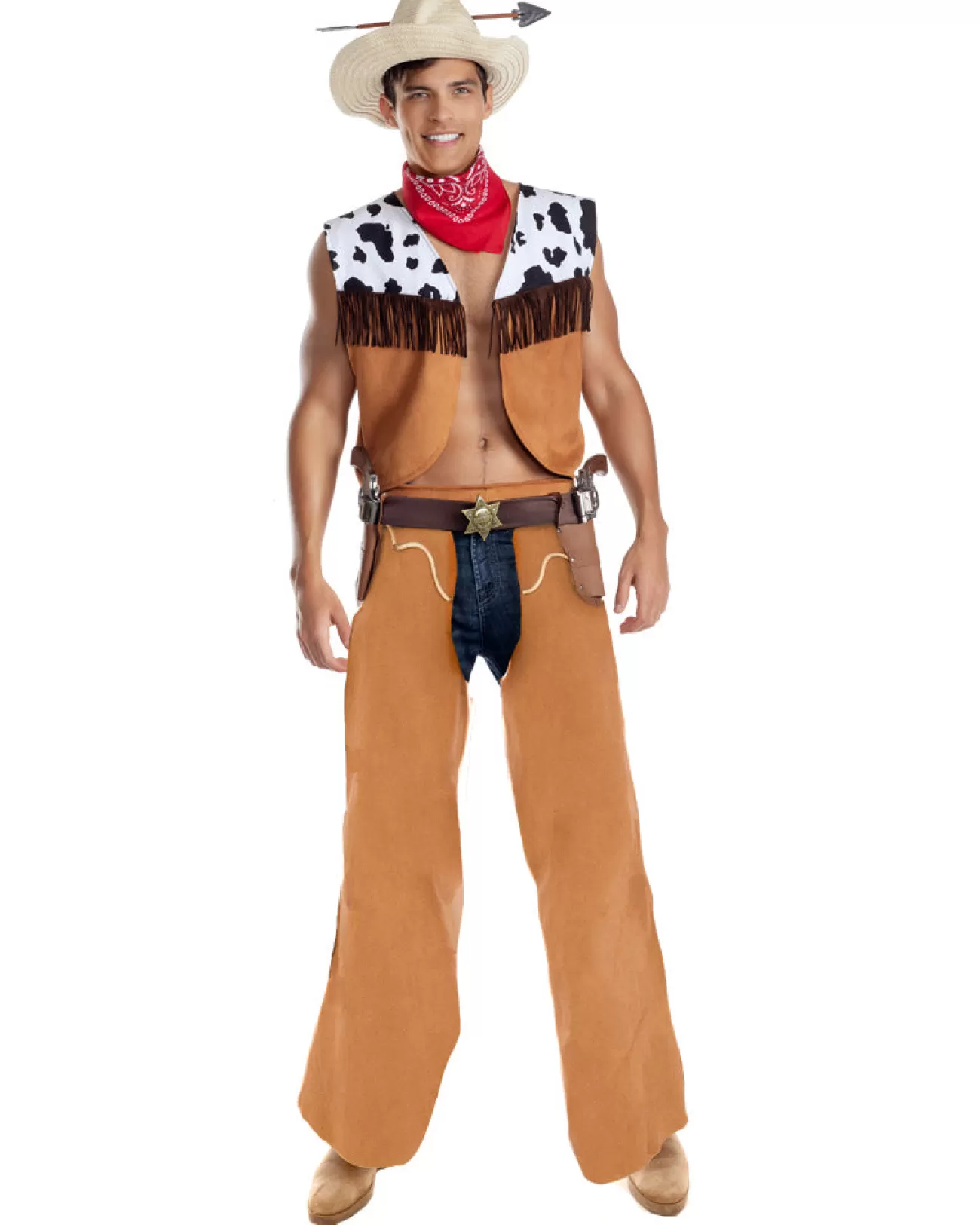 Party King Wild West Hunk Mens Costume>Men Men's Costumes