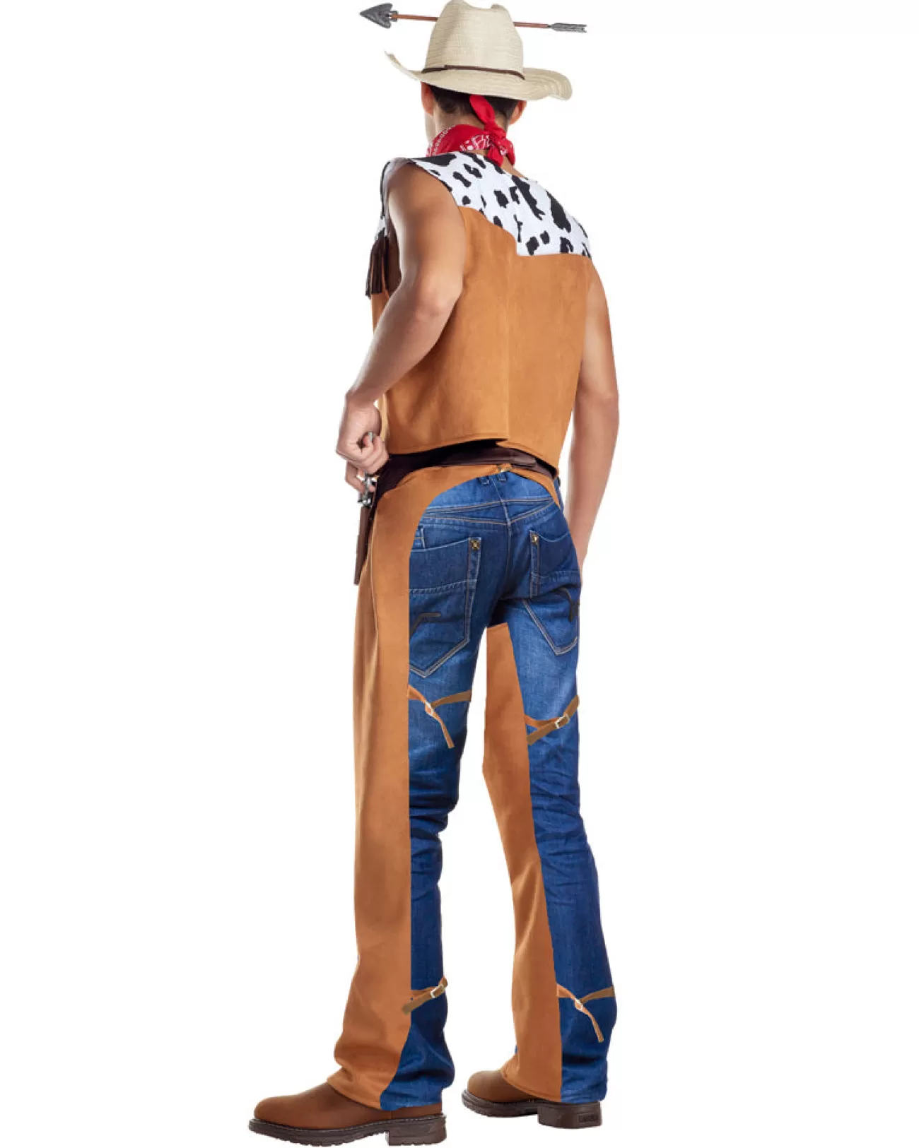 Party King Wild West Hunk Mens Costume>Men Men's Costumes