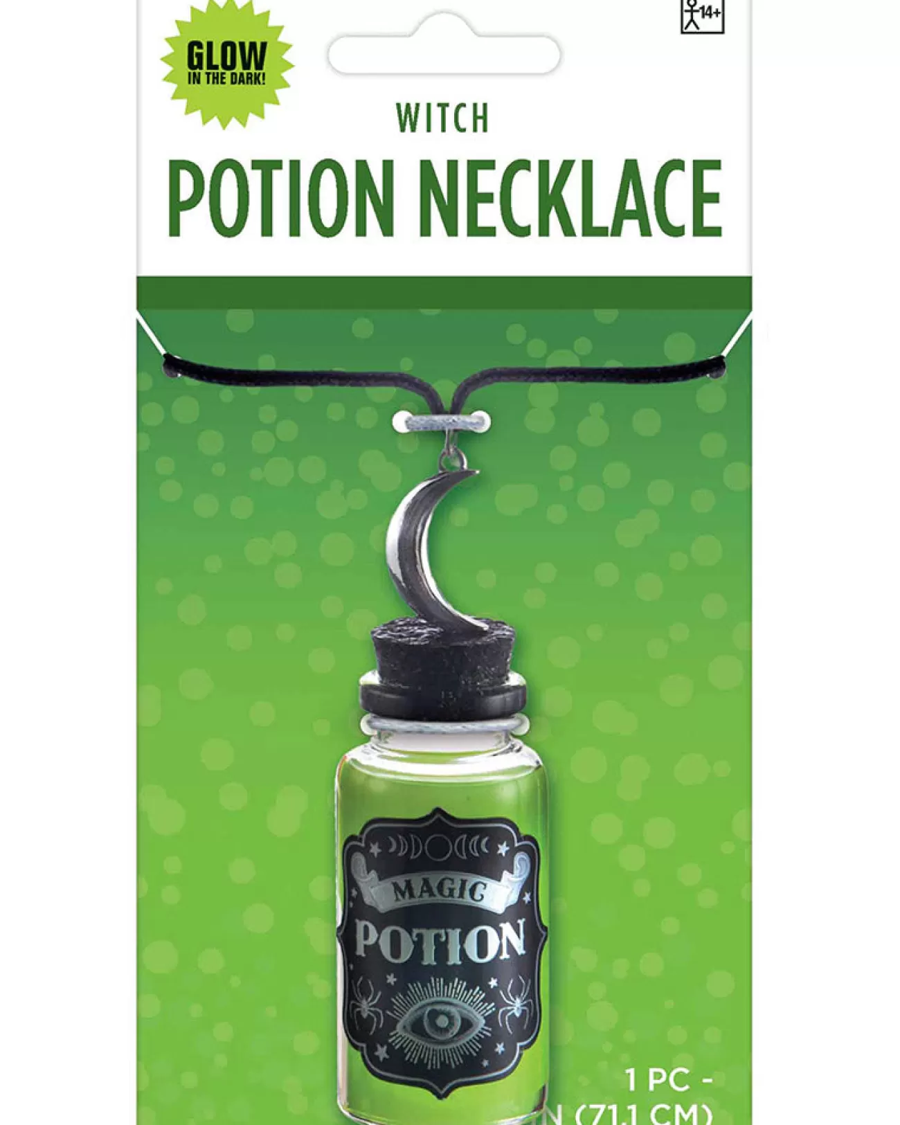 Amscan AU Witch Magic Potion Necklace> Halloween Accessories