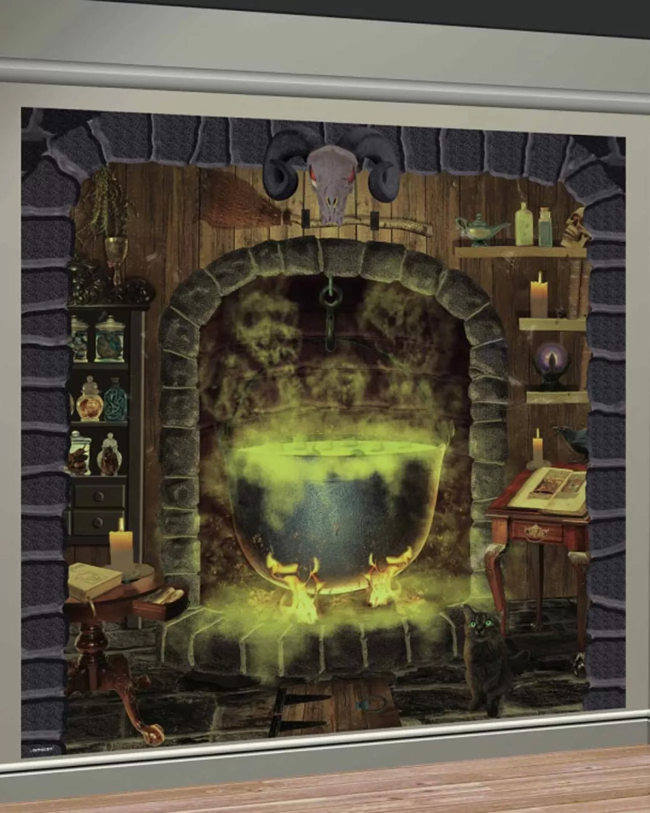 Amscan AU Witches Kitchen Backdrop Scene Setter> Wicked Witches