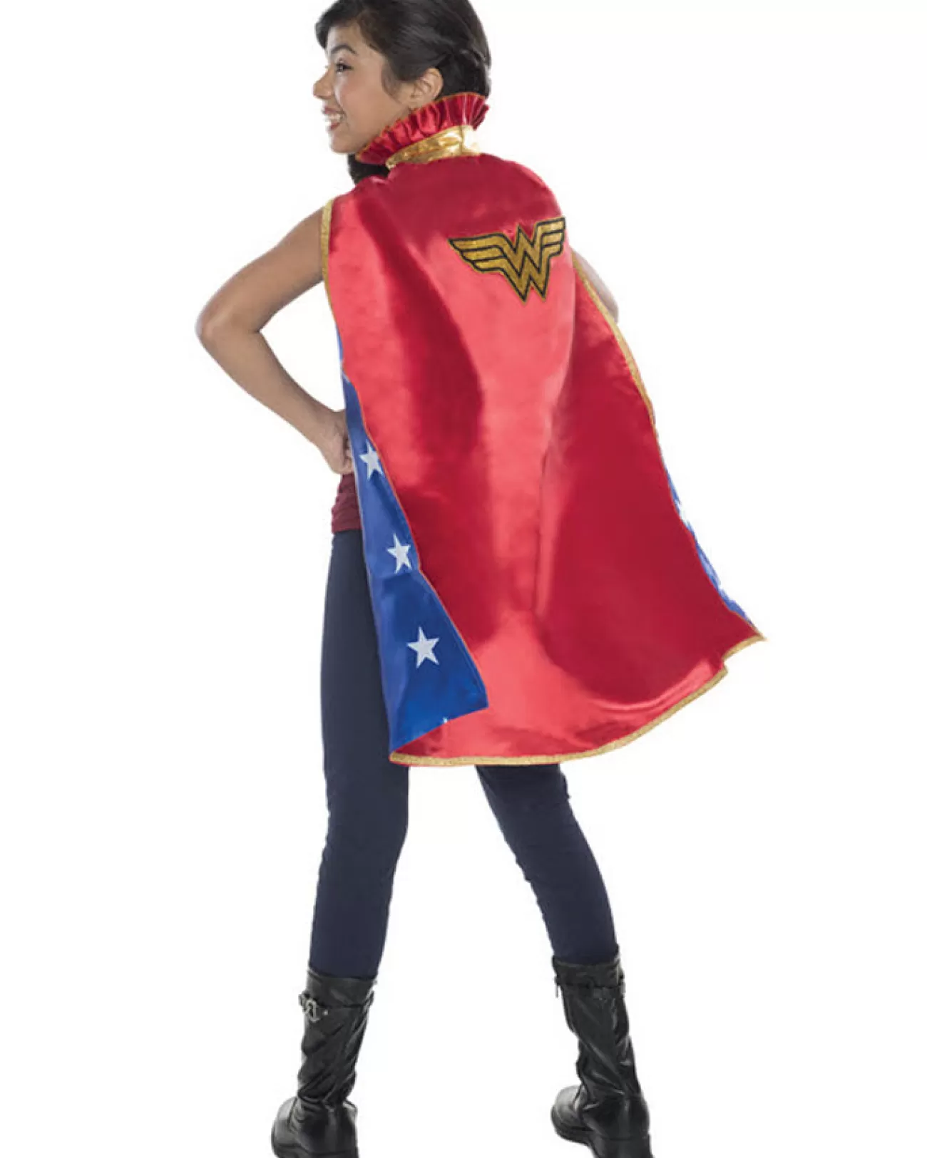 Rubies Wonder Woman Deluxe Girls Cape> Halloween Capes