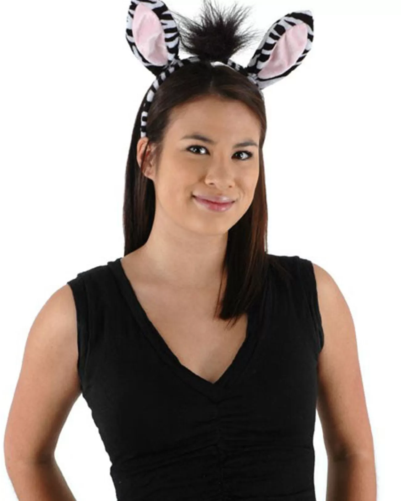 Elope Zebra Ears And Tail Set> Halloween Hats