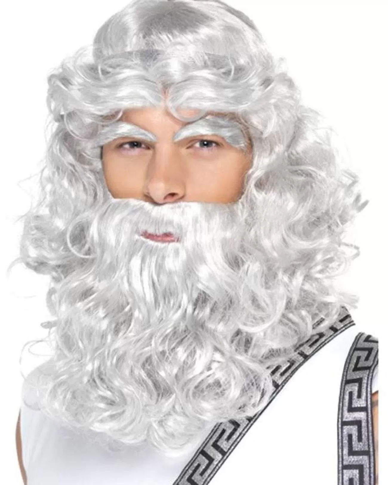 Smiffys Zeus Grey Wig> Halloween Wigs