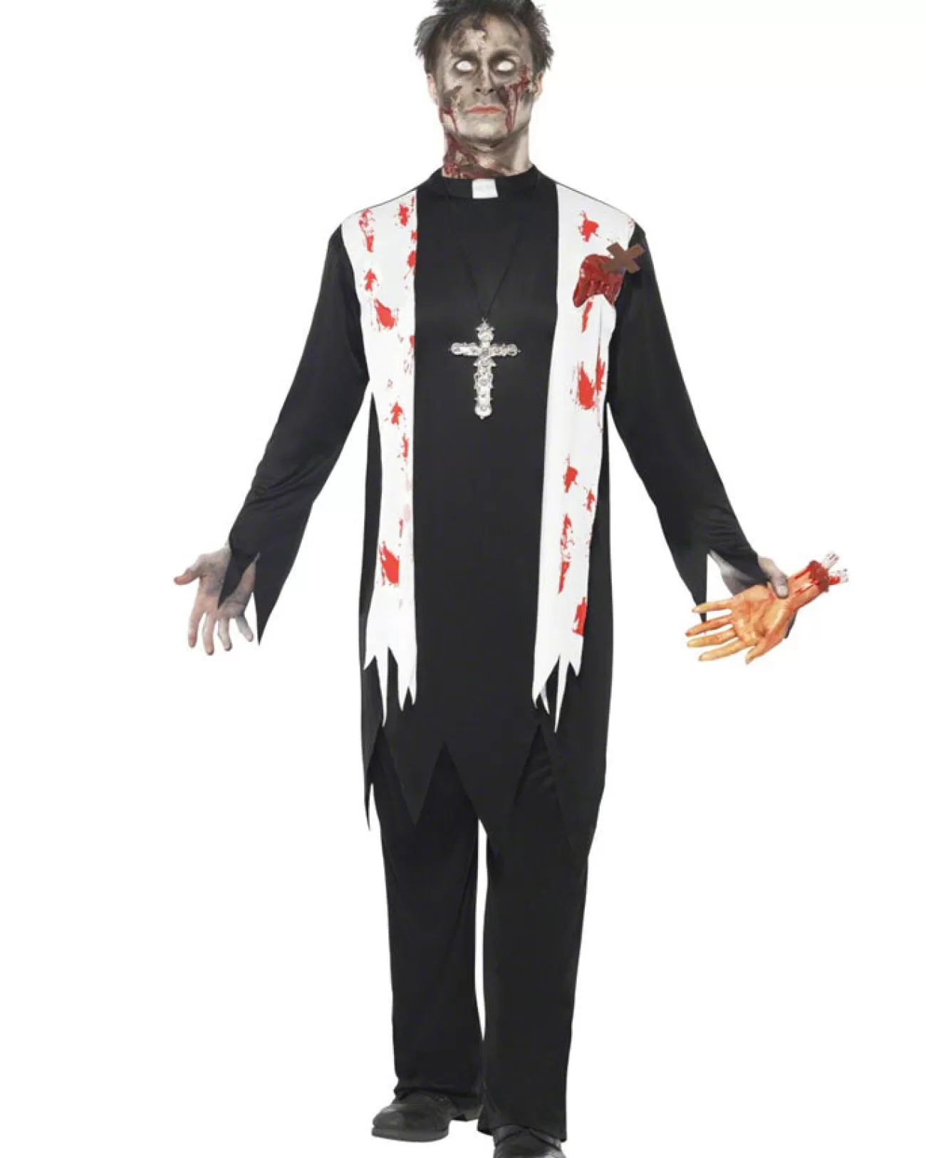 Smiffys Zombie Priest Mens Costume>Men Men's Costumes