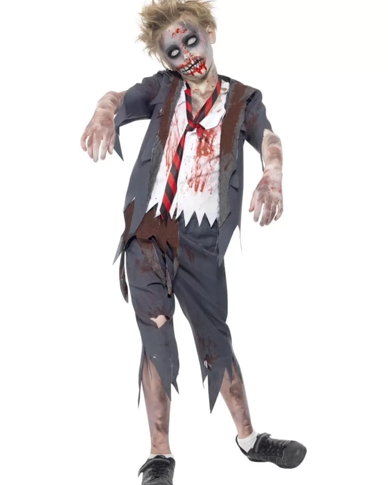 Smiffys Zombie School Boy Boys Costume>Kids Kids Costumes