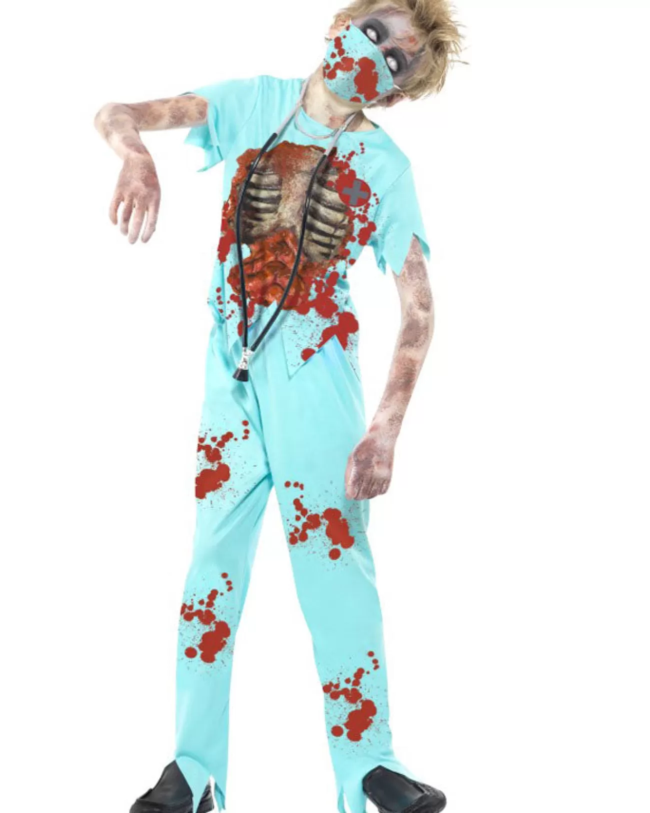 Smiffys Zombie Surgeon Boys Costume>Kids Kids Costumes